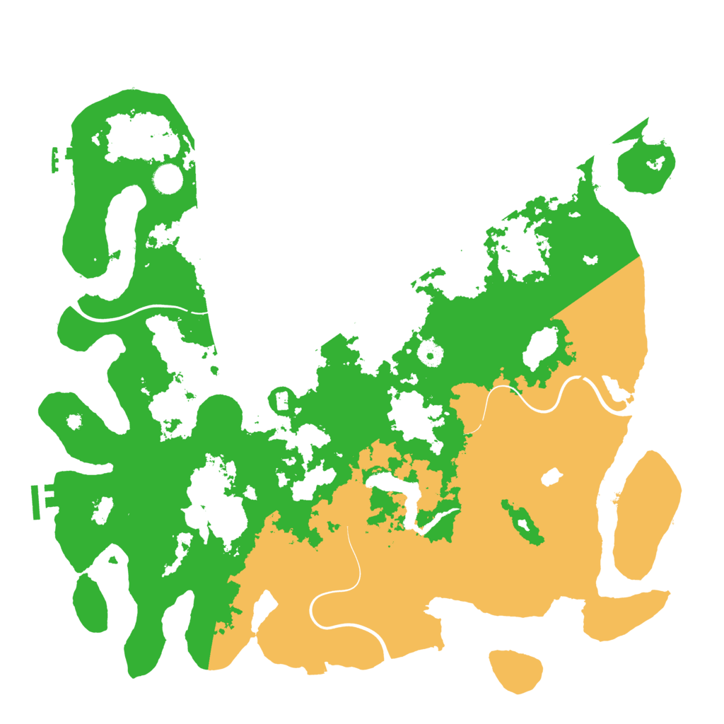 Biome Rust Map: Procedural Map, Size: 4250, Seed: 47214593