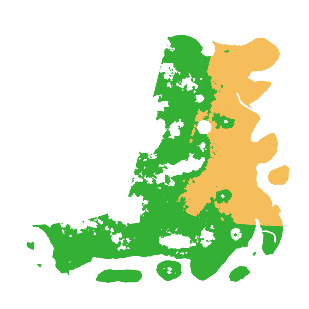 Biome Rust Map: Procedural Map, Size: 4000, Seed: 80000