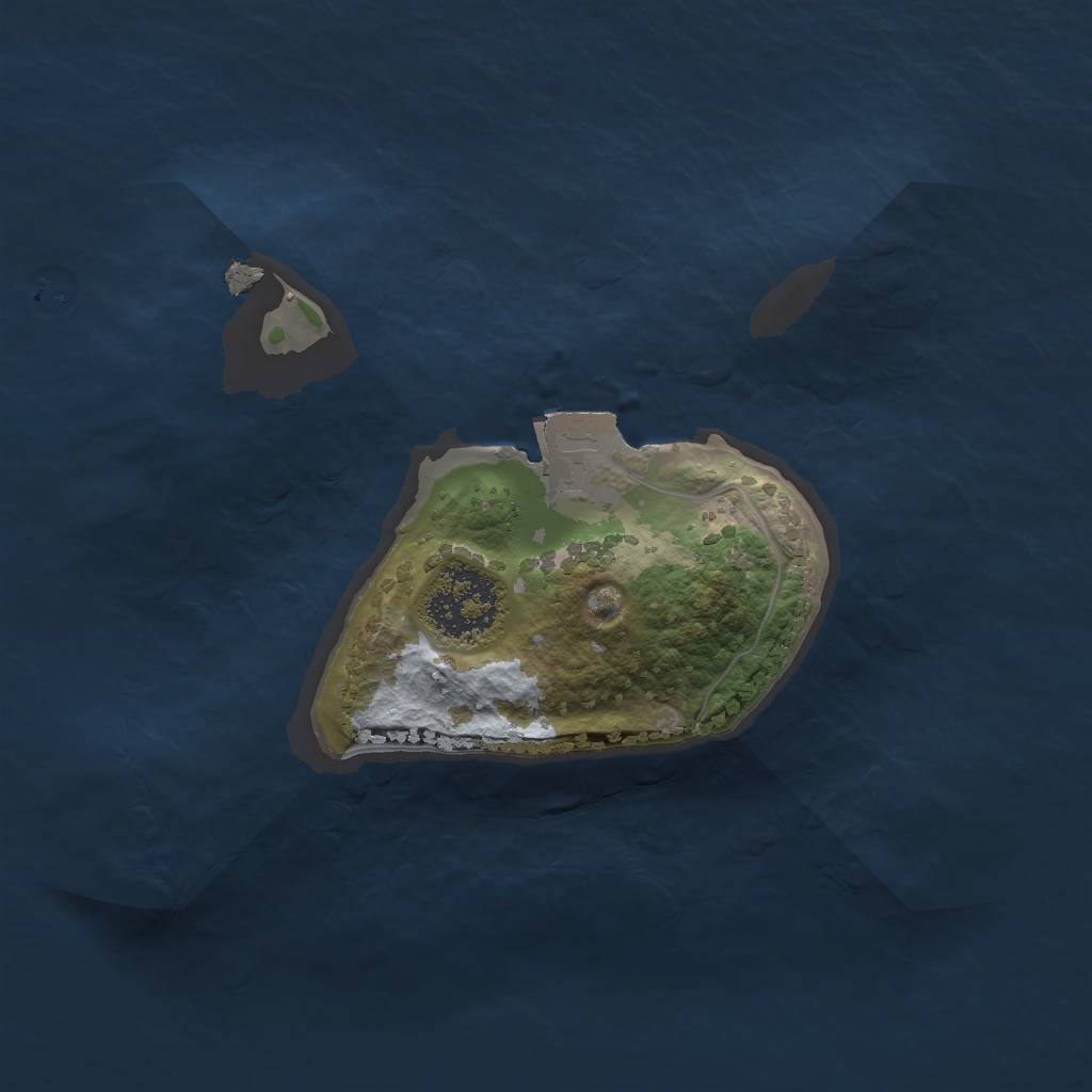 Rust Map: Procedural Map, Size: 1550, Seed: 12110164, 3 Monuments