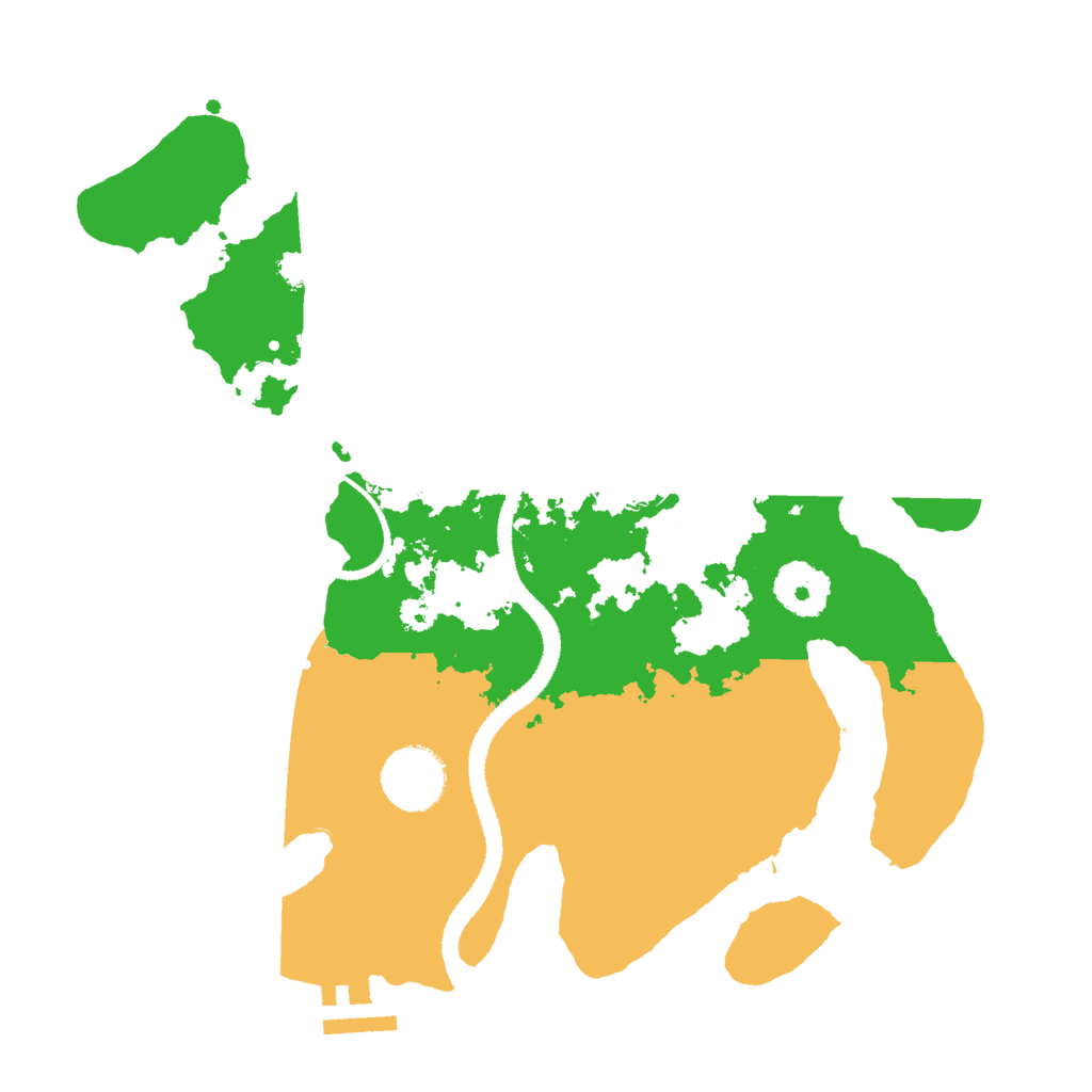 Biome Rust Map: Procedural Map, Size: 3000, Seed: 21942
