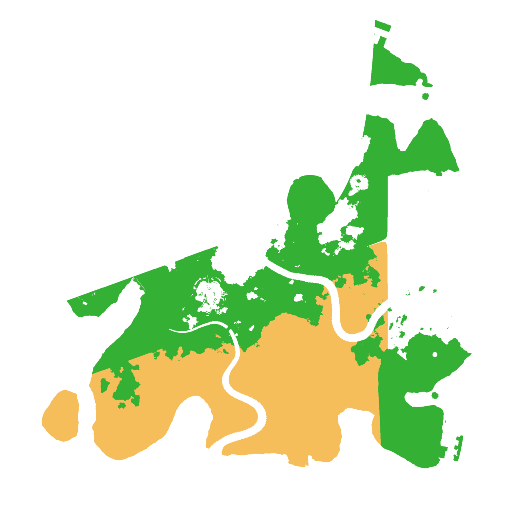 Biome Rust Map: Procedural Map, Size: 3000, Seed: 1639917649