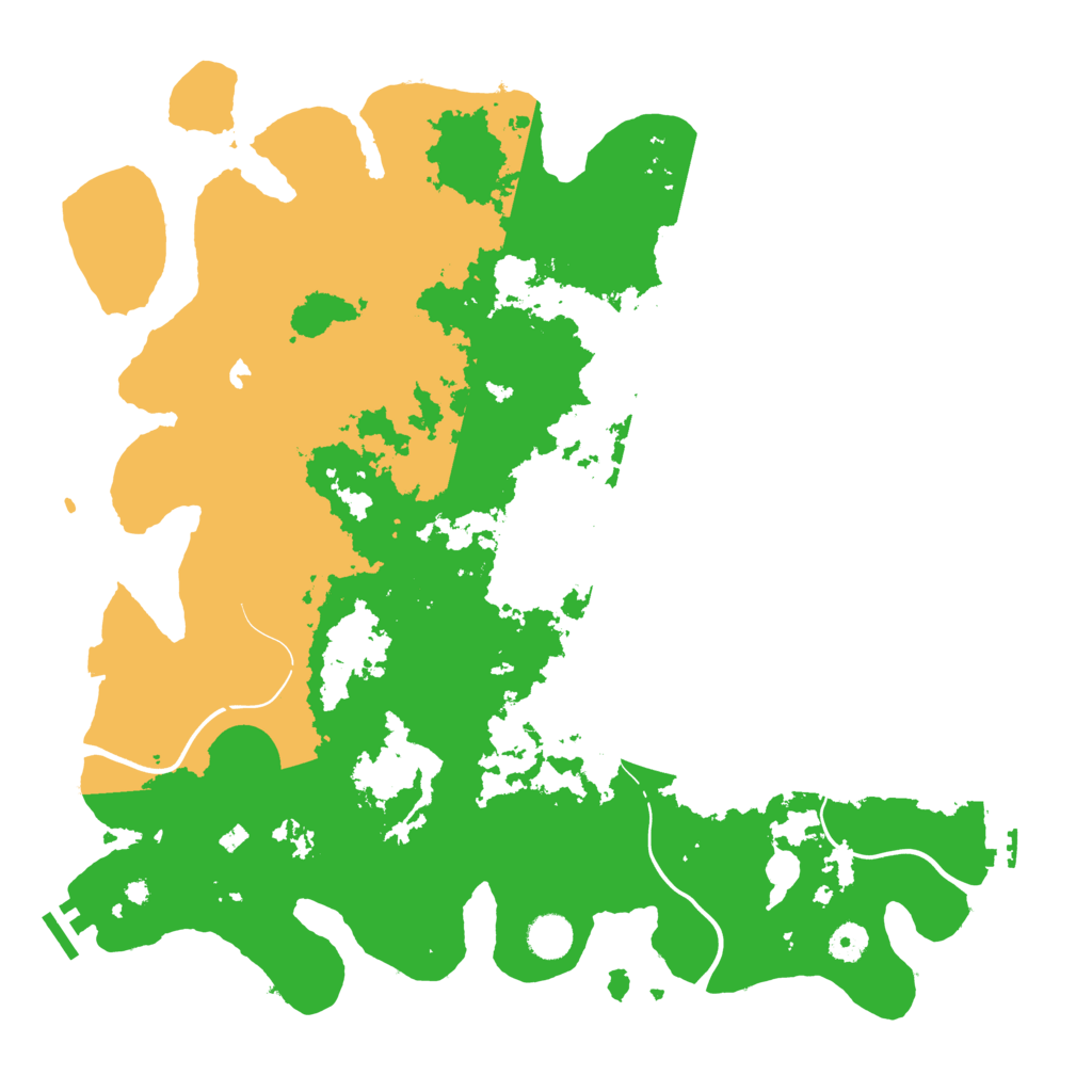 Biome Rust Map: Procedural Map, Size: 4250, Seed: 589747053