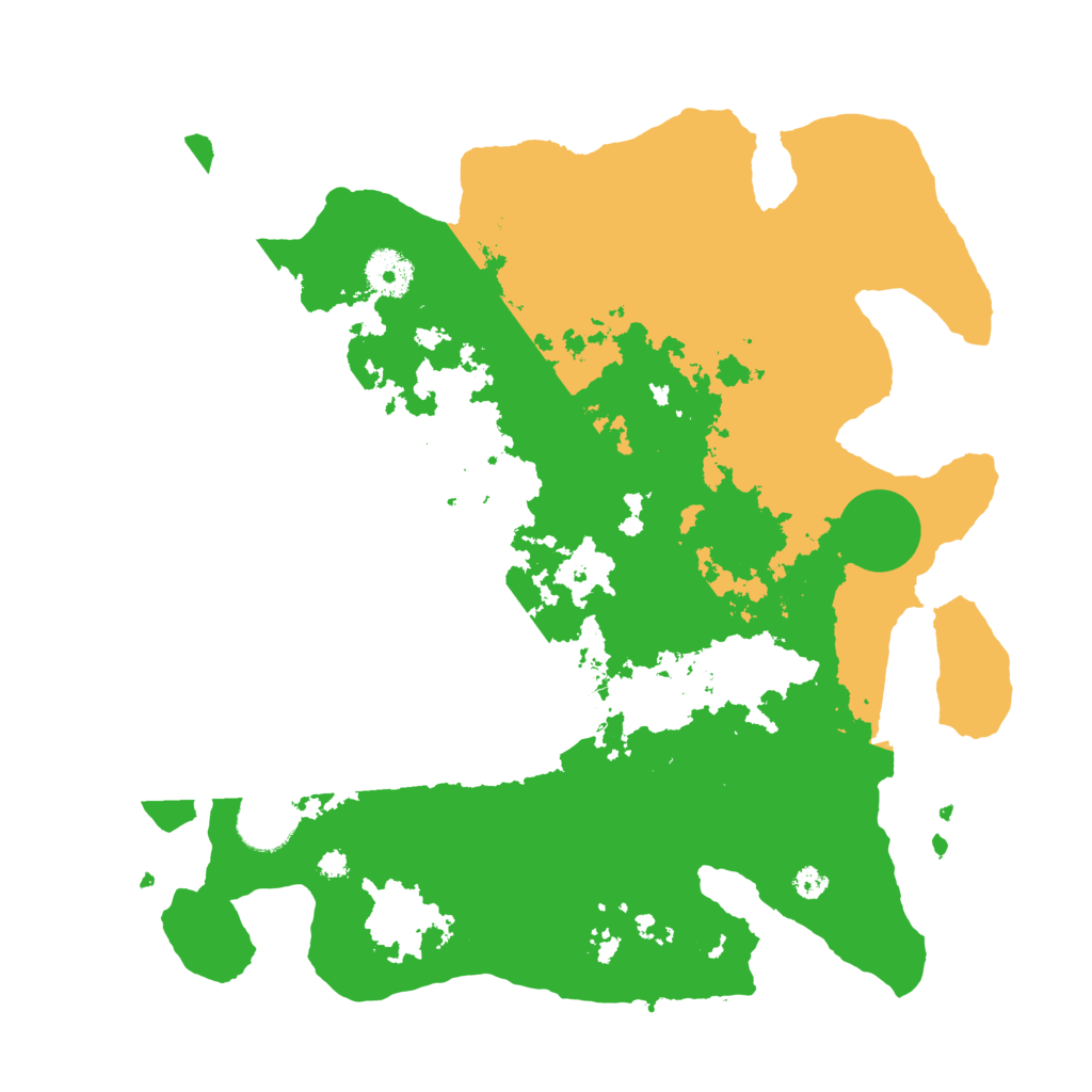 Biome Rust Map: Procedural Map, Size: 3500, Seed: 1714892148