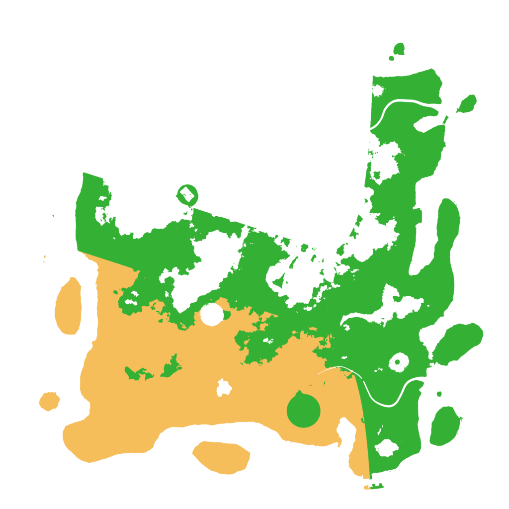 Biome Rust Map: Procedural Map, Size: 4000, Seed: 372670037