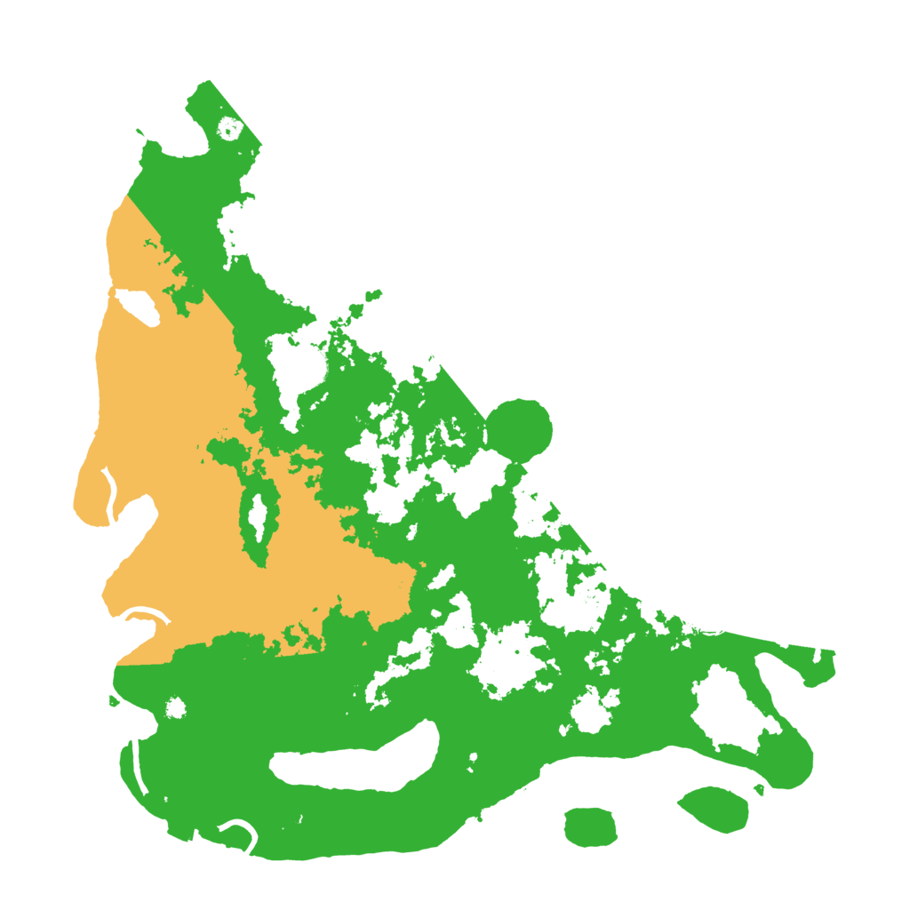 Biome Rust Map: Procedural Map, Size: 4000, Seed: 106602