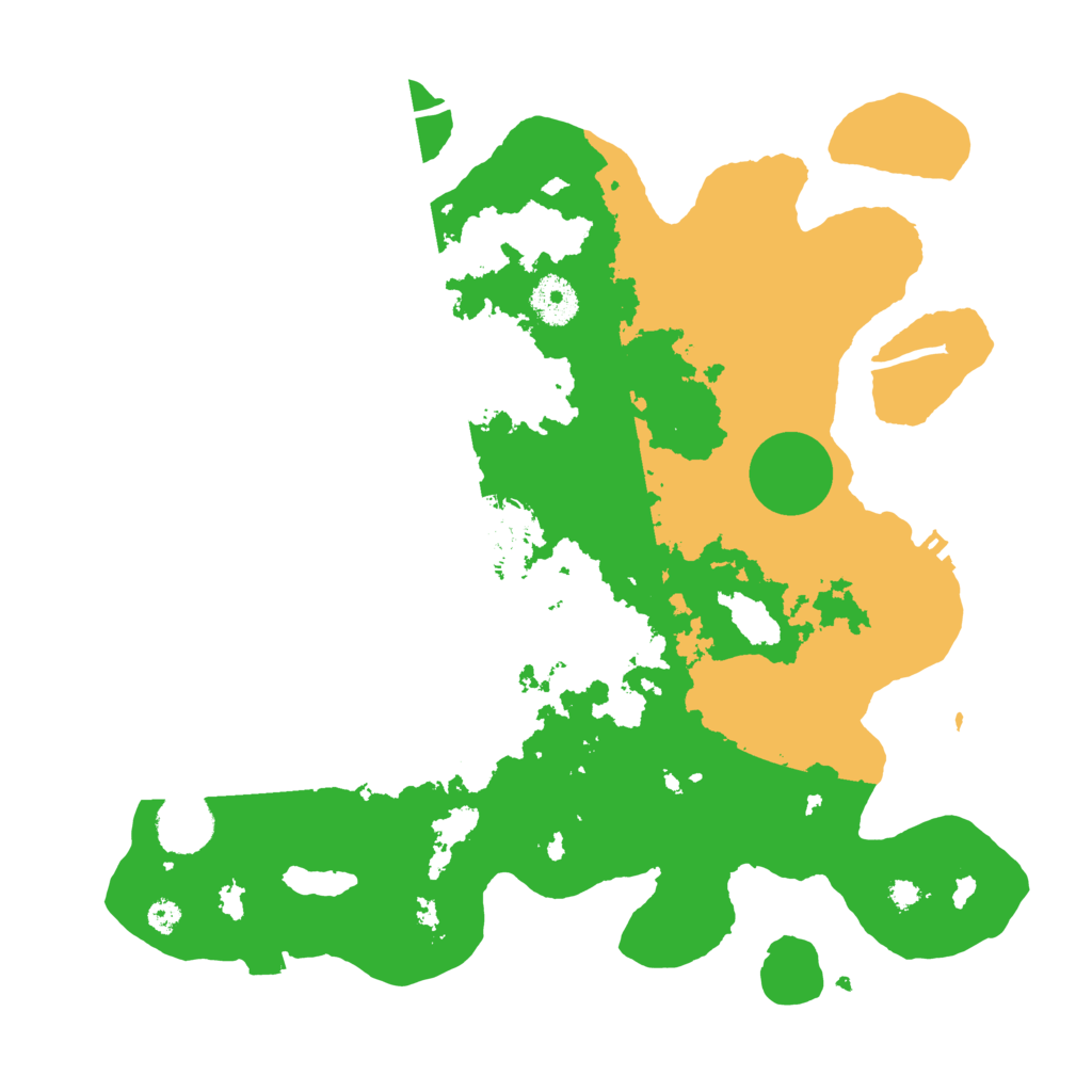 Biome Rust Map: Procedural Map, Size: 3450, Seed: 69975873