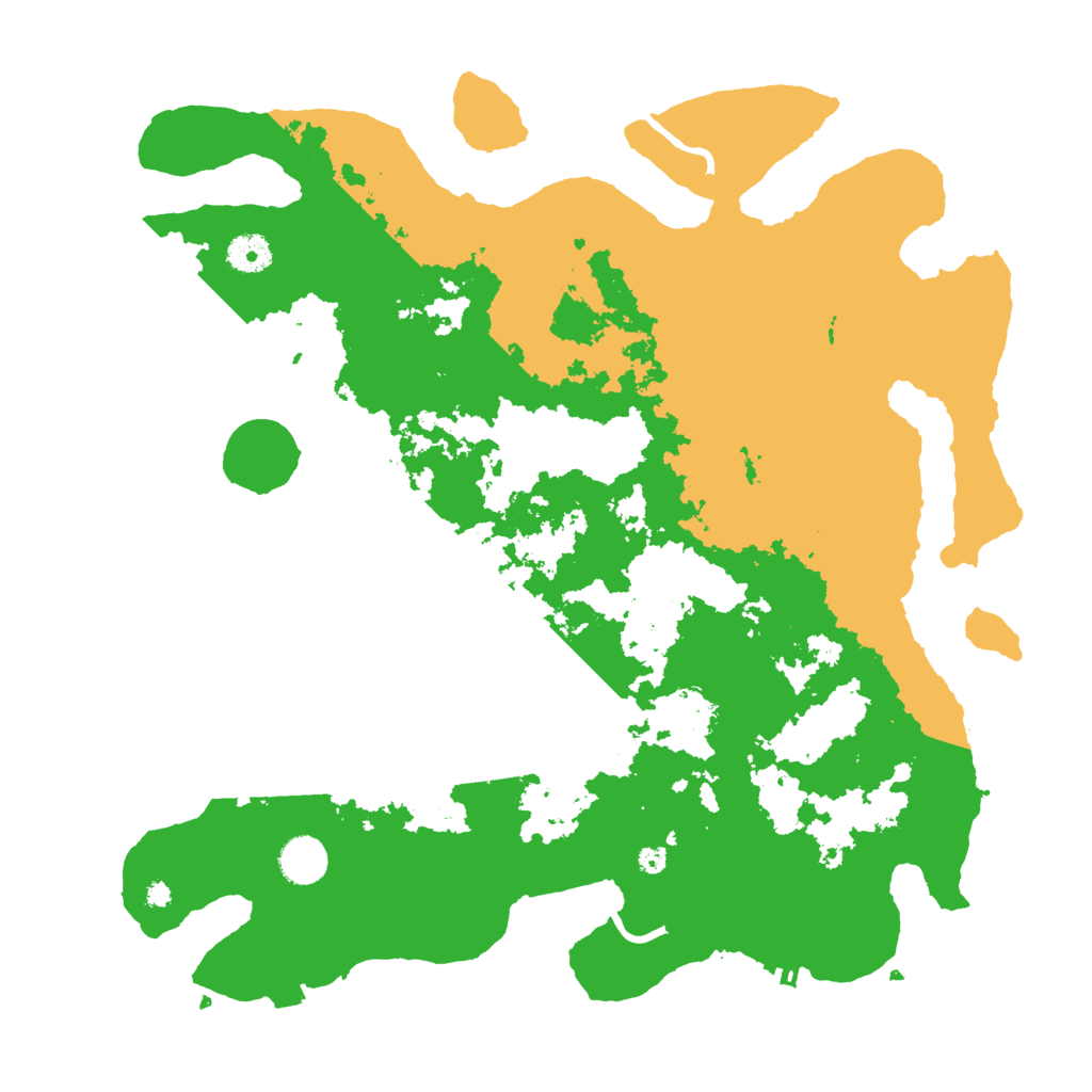 Biome Rust Map: Procedural Map, Size: 4000, Seed: 83685301