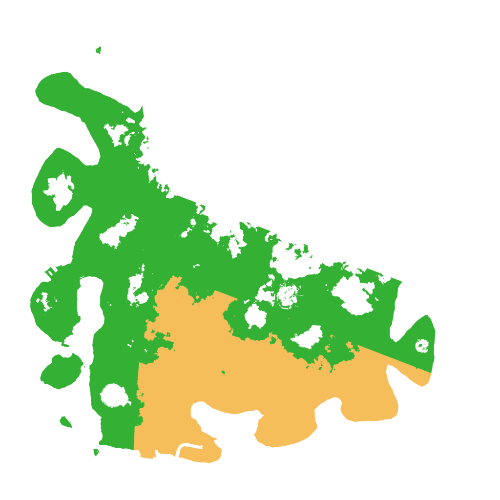 Biome Rust Map: Procedural Map, Size: 3800, Seed: 12376545