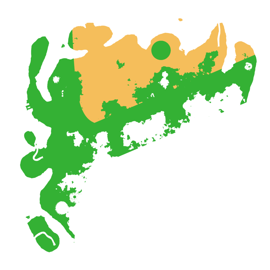 Biome Rust Map: Procedural Map, Size: 3700, Seed: 653450922