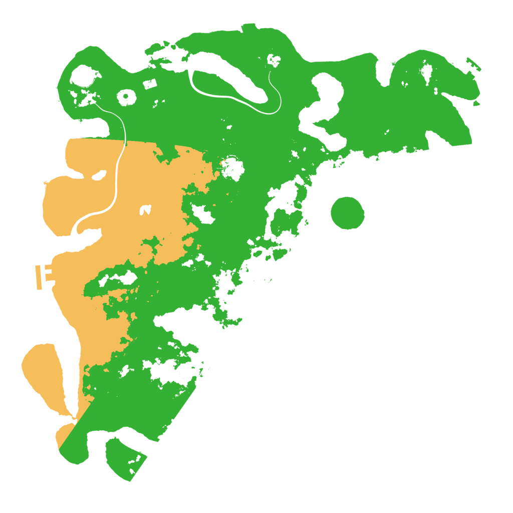 Biome Rust Map: Procedural Map, Size: 4250, Seed: 1843065008