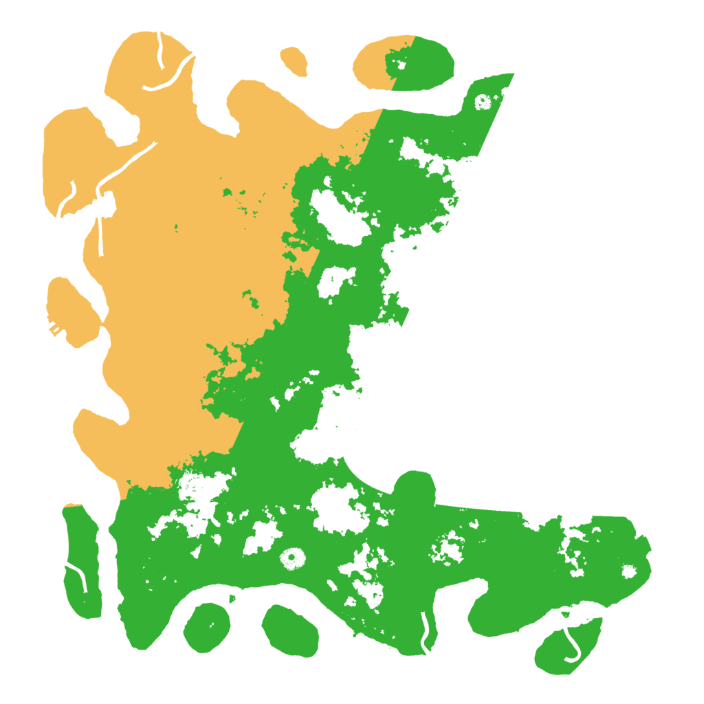 Biome Rust Map: Procedural Map, Size: 4500, Seed: 1144729