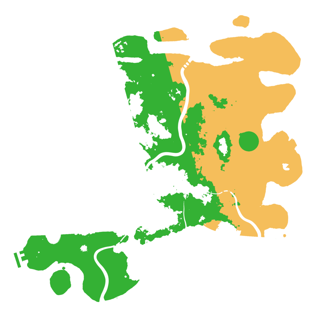 Biome Rust Map: Procedural Map, Size: 4250, Seed: 2671991
