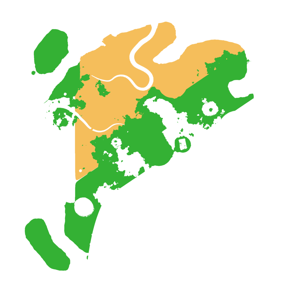 Biome Rust Map: Procedural Map, Size: 3000, Seed: 1483090088