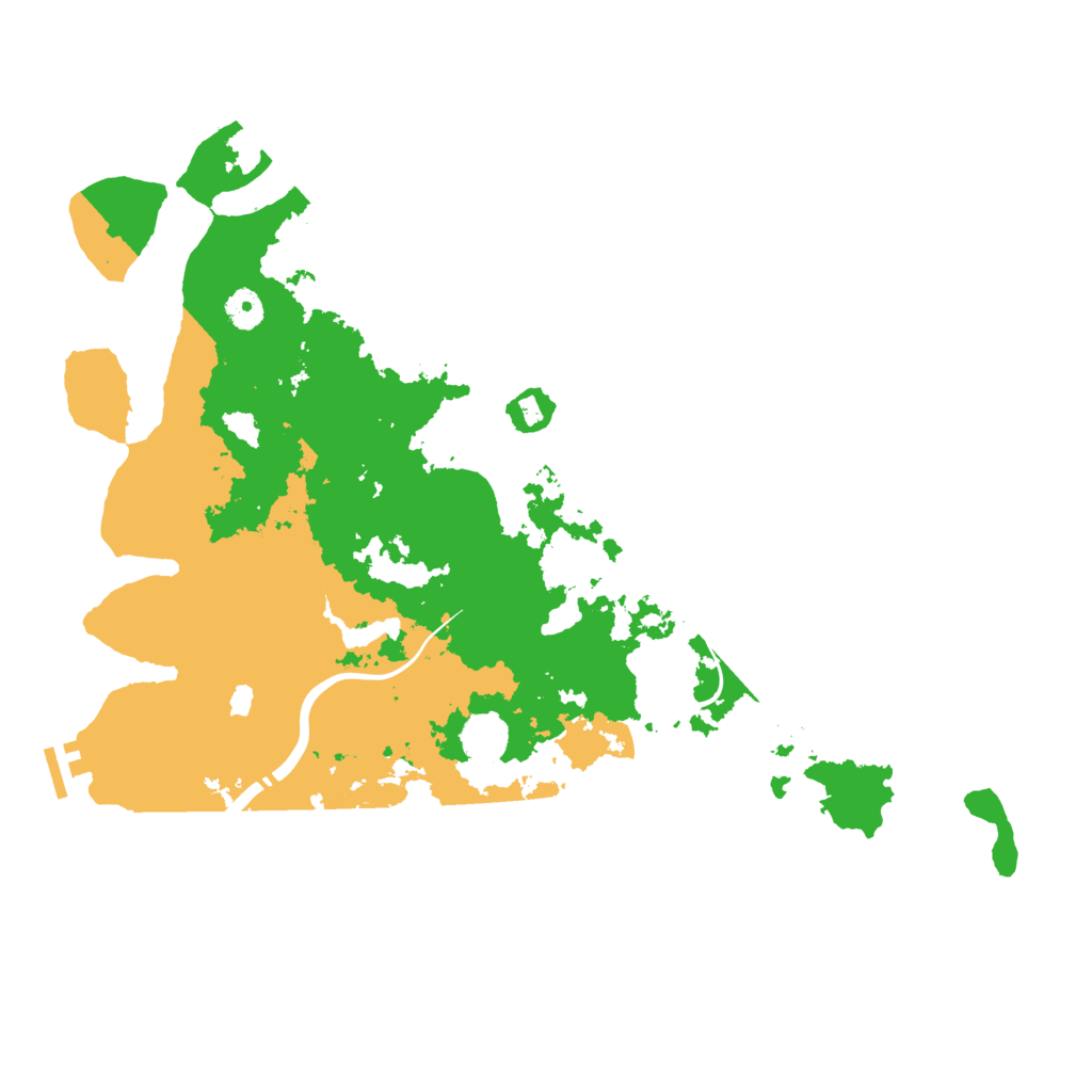 Biome Rust Map: Procedural Map, Size: 4250, Seed: 882053091