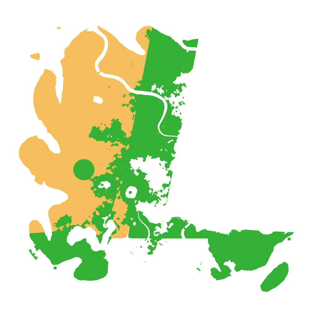 Biome Rust Map: Procedural Map, Size: 4000, Seed: 1785327