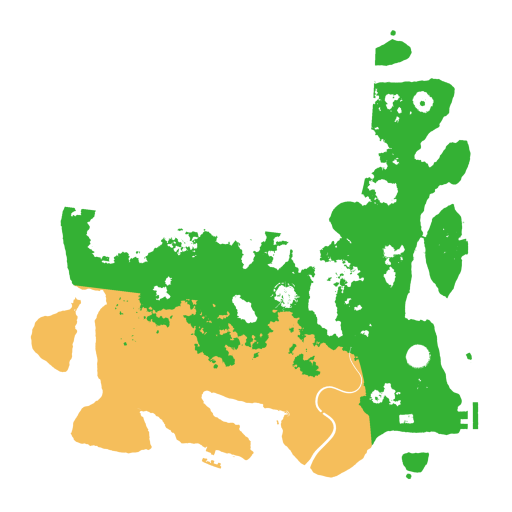Biome Rust Map: Procedural Map, Size: 3850, Seed: 739124787