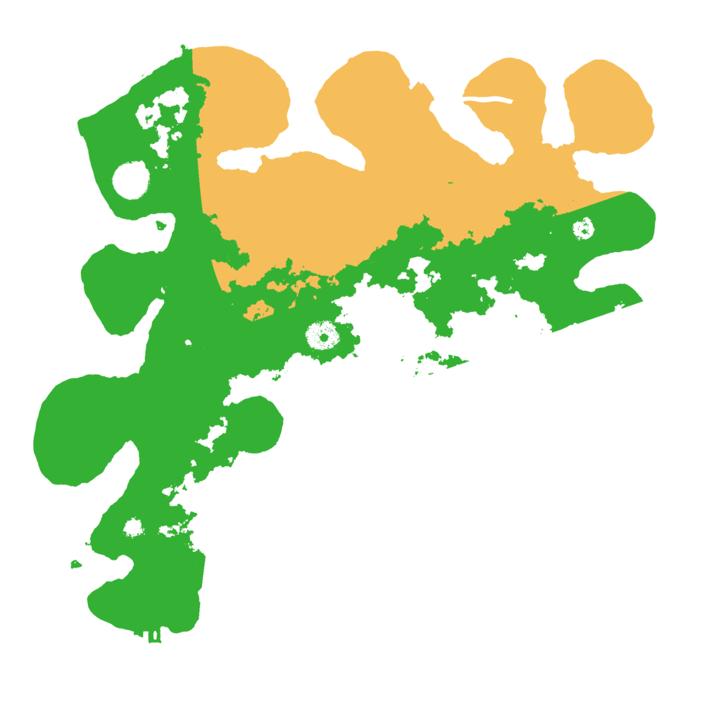 Biome Rust Map: Procedural Map, Size: 3500, Seed: 2044877457