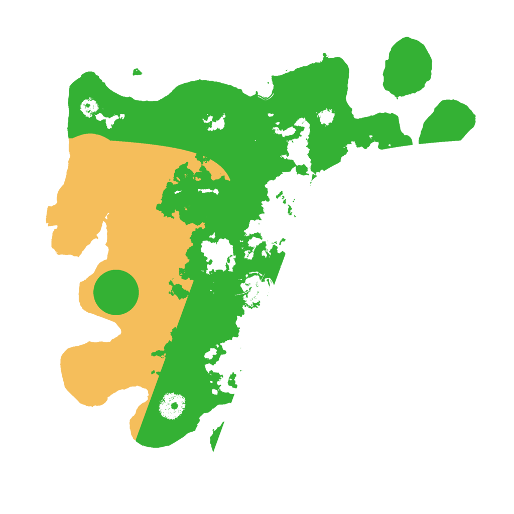 Biome Rust Map: Procedural Map, Size: 3000, Seed: 178290045