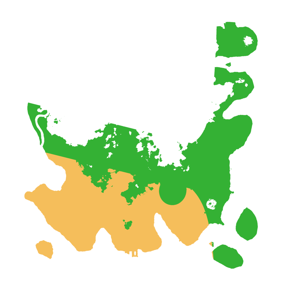 Biome Rust Map: Procedural Map, Size: 3000, Seed: 623133264