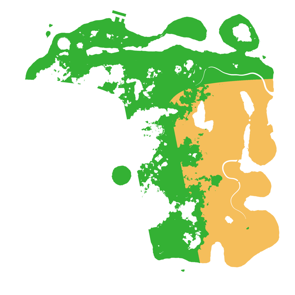 Biome Rust Map: Procedural Map, Size: 4250, Seed: 677481183
