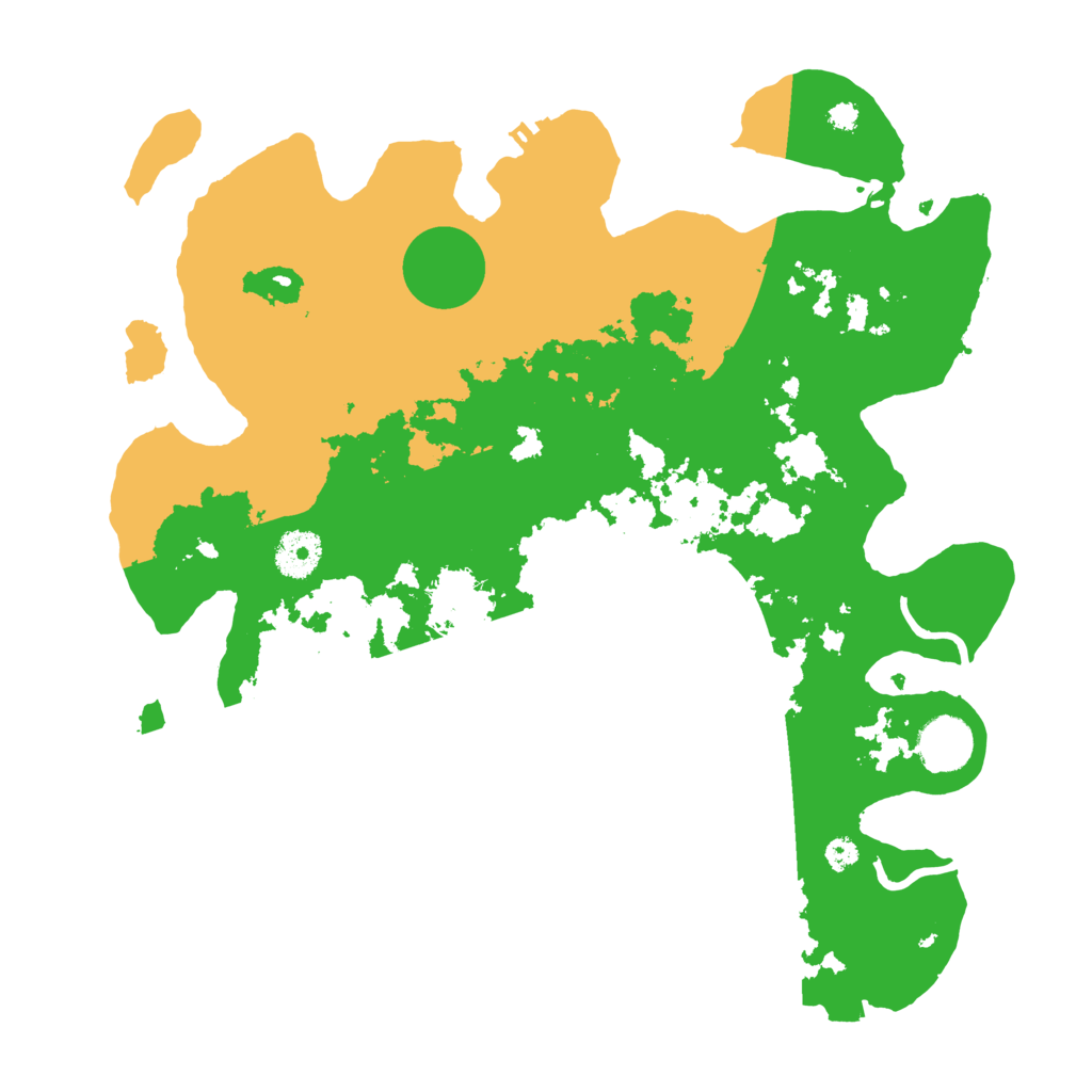 Biome Rust Map: Procedural Map, Size: 3500, Seed: 1965273960