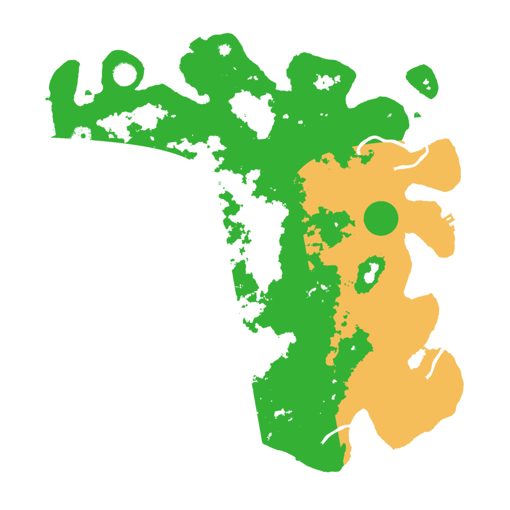 Biome Rust Map: Procedural Map, Size: 3900, Seed: 27621491