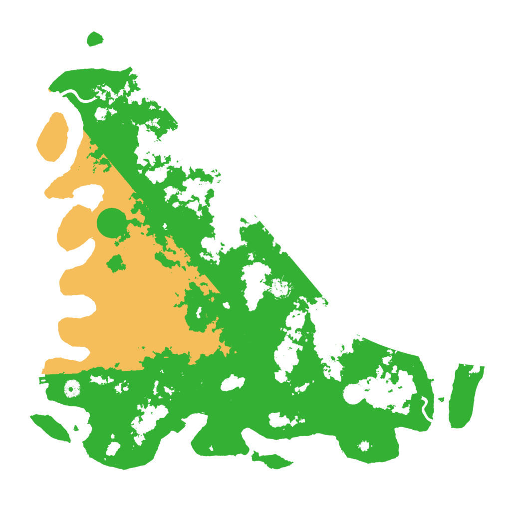 Biome Rust Map: Procedural Map, Size: 4500, Seed: 7241234