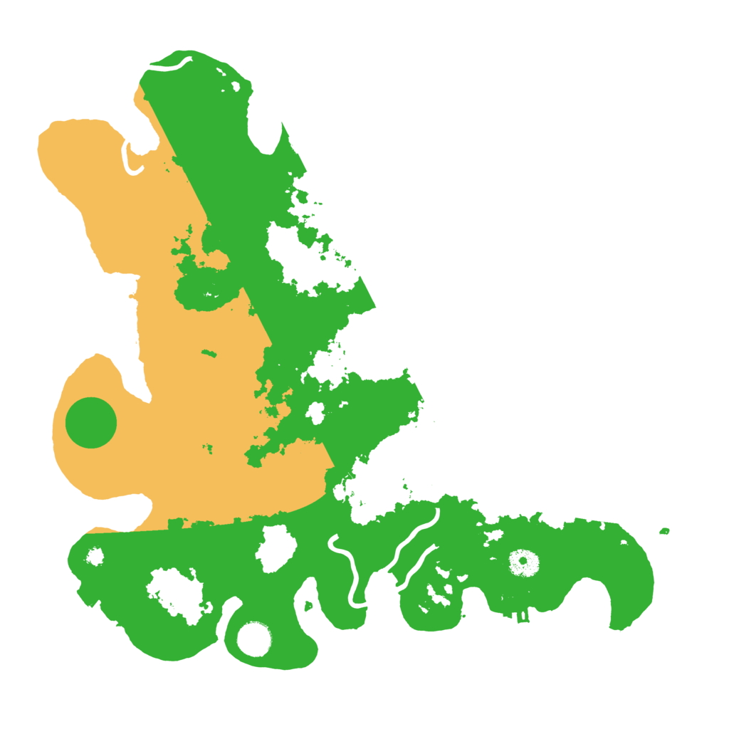 Biome Rust Map: Procedural Map, Size: 3750, Seed: 580240701