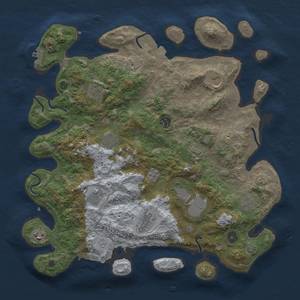 Thumbnail Rust Map: Procedural Map, Size: 4000, Seed: 1480819067, 19 Monuments