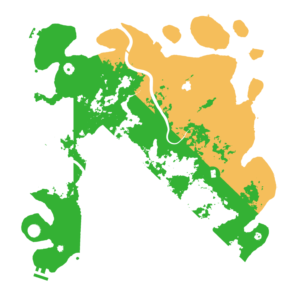 Biome Rust Map: Procedural Map, Size: 4000, Seed: 1480819067