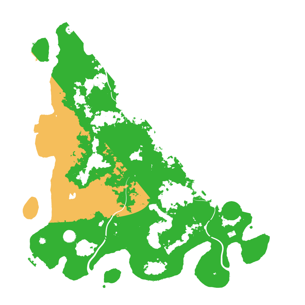 Biome Rust Map: Procedural Map, Size: 4250, Seed: 1995236520