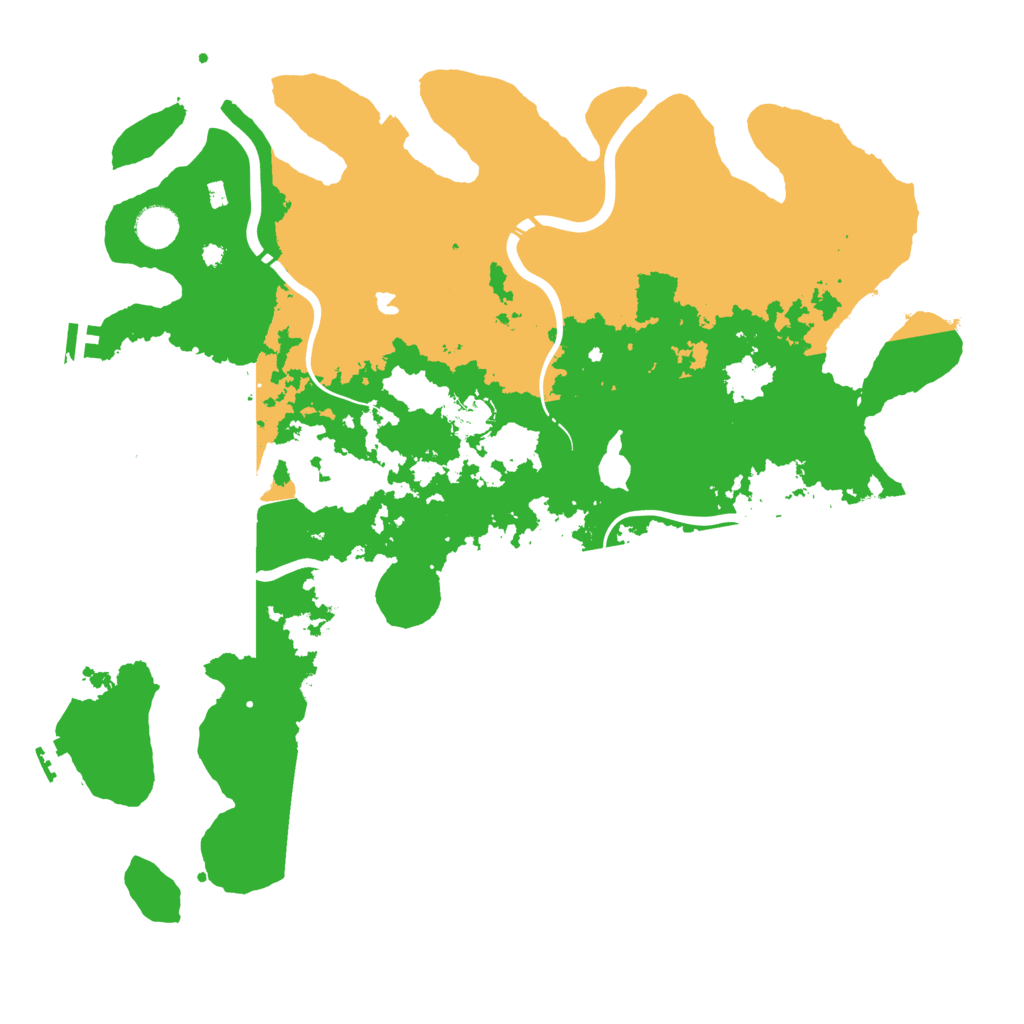 Biome Rust Map: Procedural Map, Size: 4250, Seed: 189771385