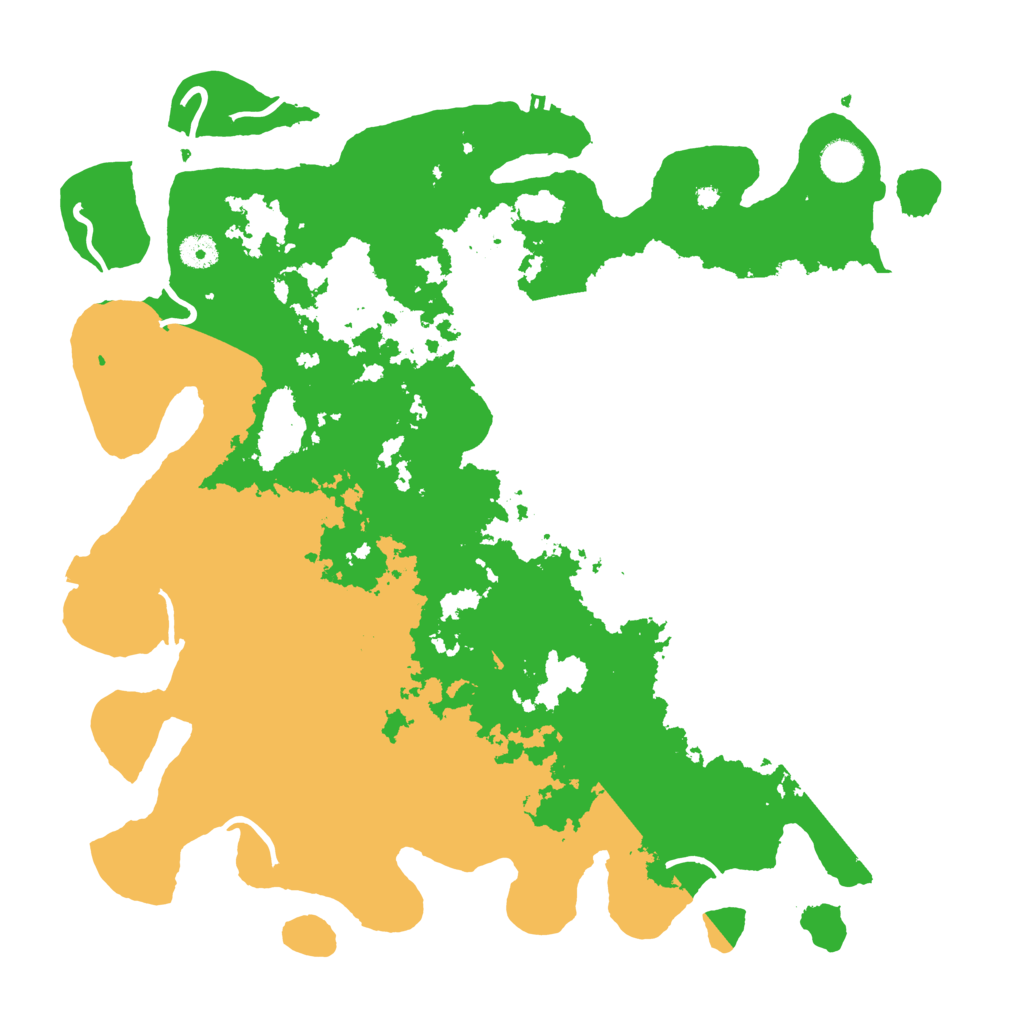 Biome Rust Map: Procedural Map, Size: 4250, Seed: 754190745