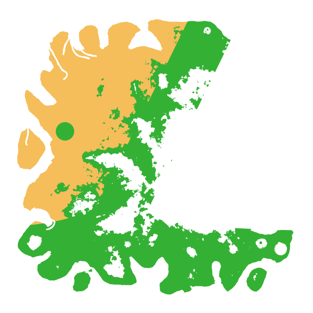 Biome Rust Map: Procedural Map, Size: 4500, Seed: 987076900