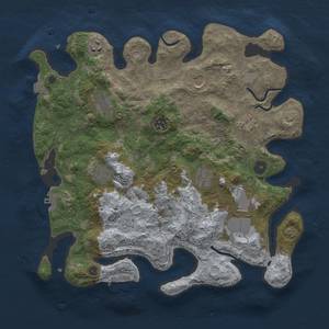 Thumbnail Rust Map: Procedural Map, Size: 3750, Seed: 757892, 17 Monuments