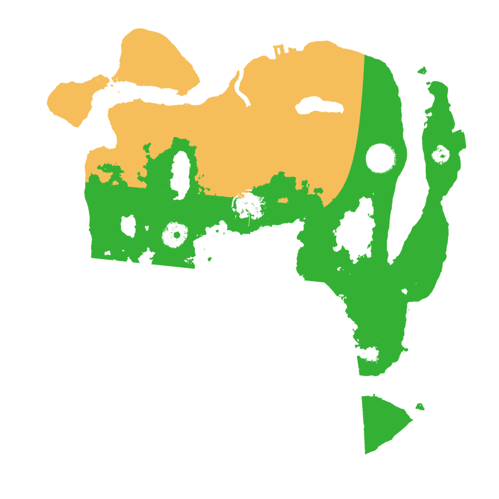 Biome Rust Map: Procedural Map, Size: 3000, Seed: 1776775432