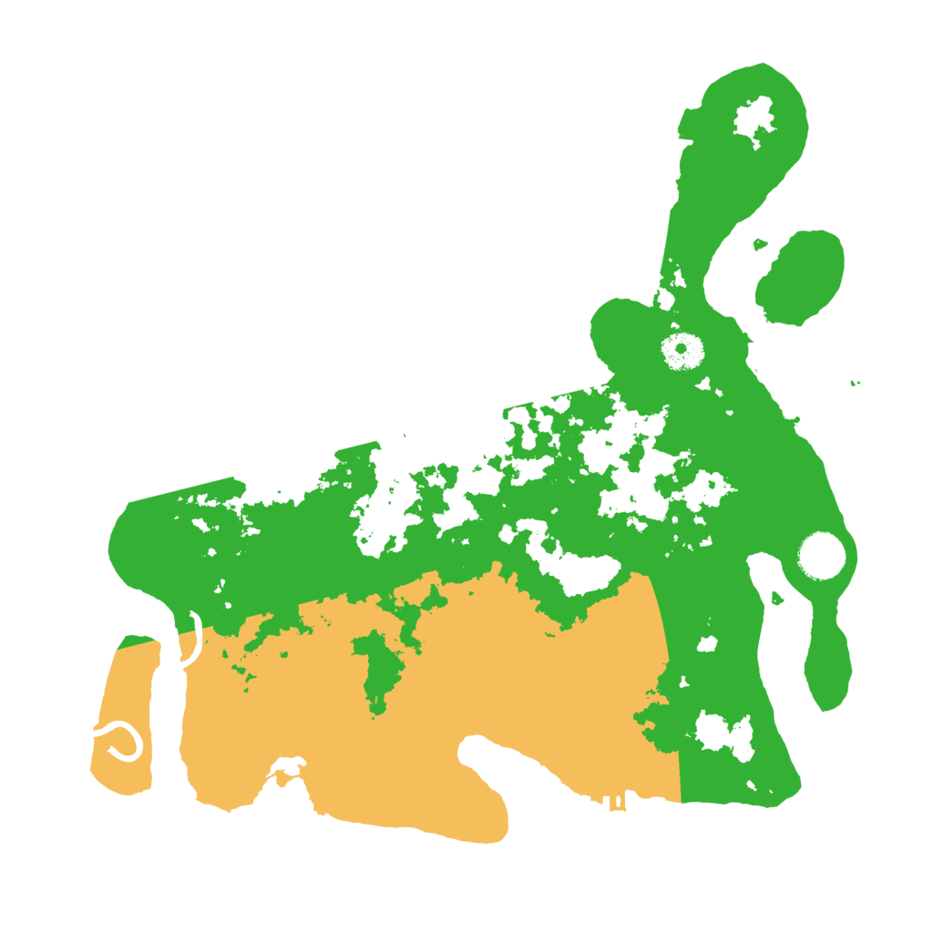 Biome Rust Map: Procedural Map, Size: 3500, Seed: 1869842515