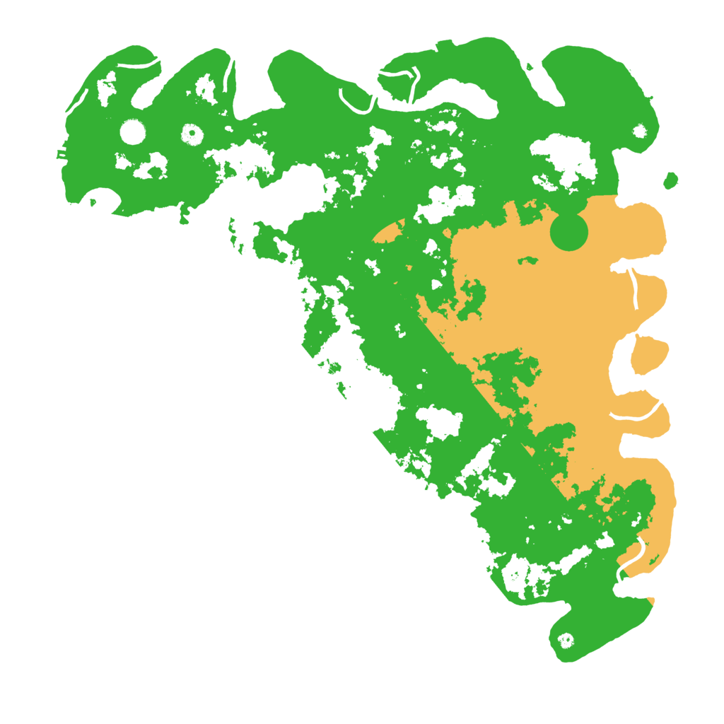 Biome Rust Map: Procedural Map, Size: 5000, Seed: 99684
