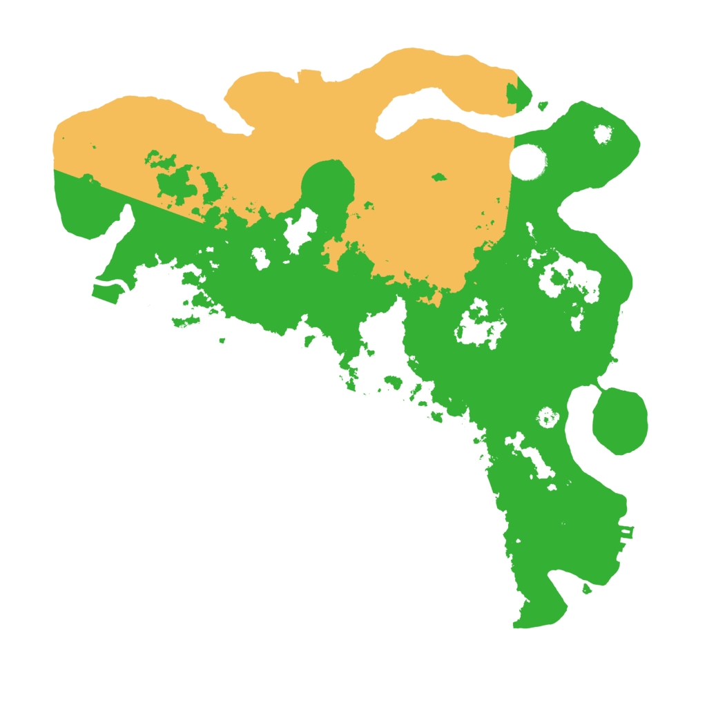 Biome Rust Map: Procedural Map, Size: 3500, Seed: 603926131