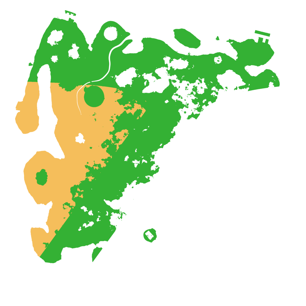 Biome Rust Map: Procedural Map, Size: 4000, Seed: 1712260500