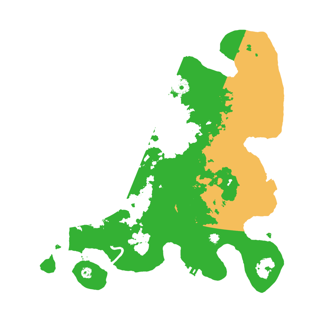 Biome Rust Map: Procedural Map, Size: 3000, Seed: 256287002