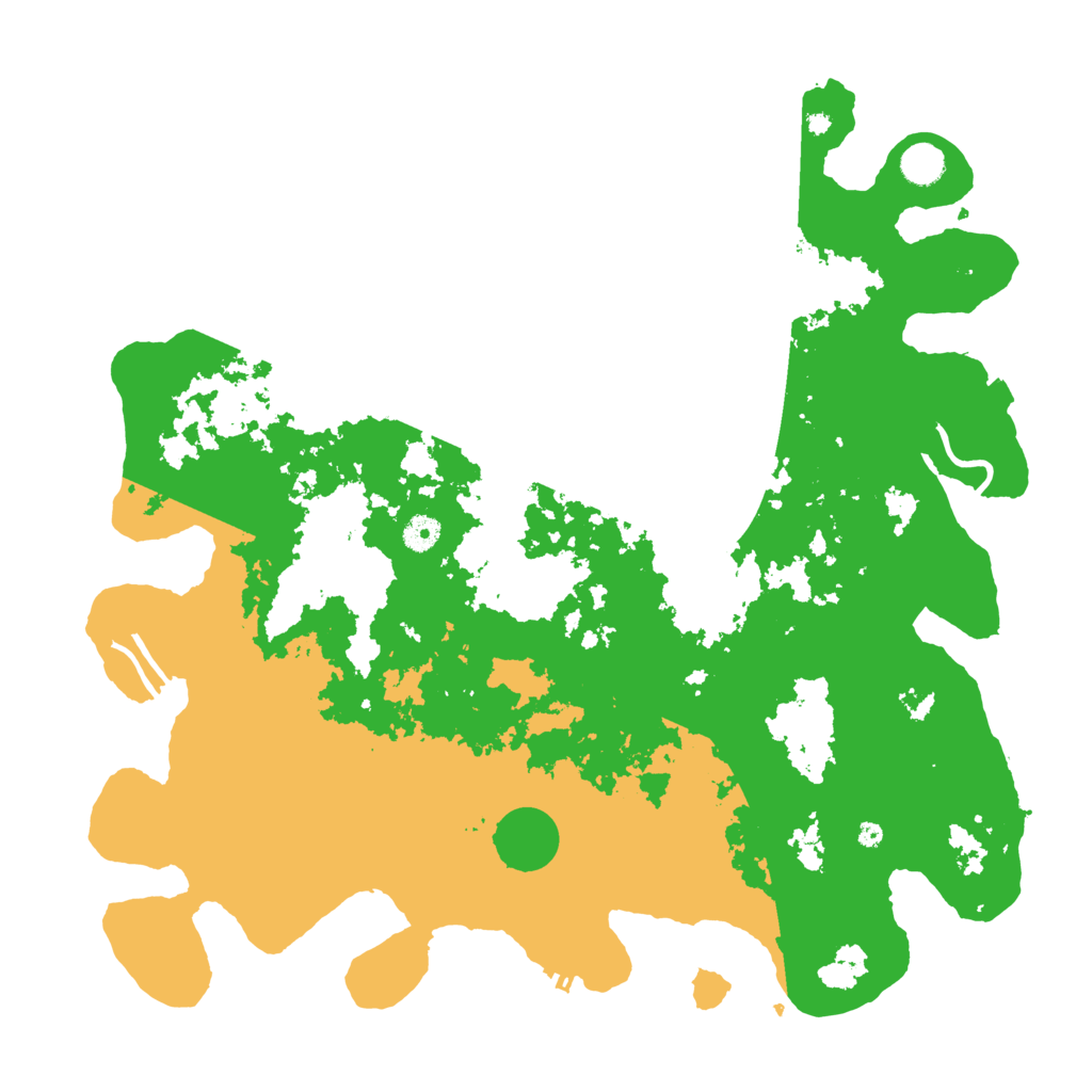 Biome Rust Map: Procedural Map, Size: 4500, Seed: 2138569885