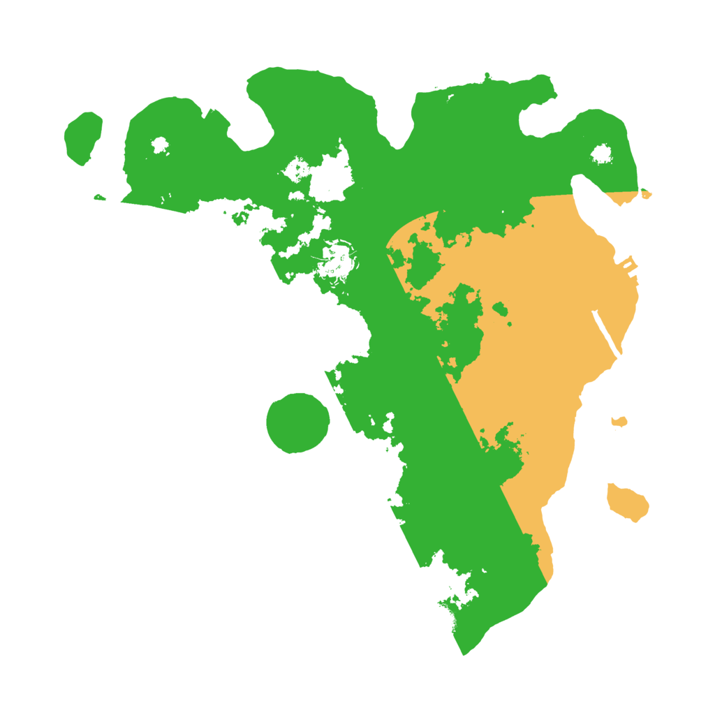 Biome Rust Map: Procedural Map, Size: 3250, Seed: 574685152