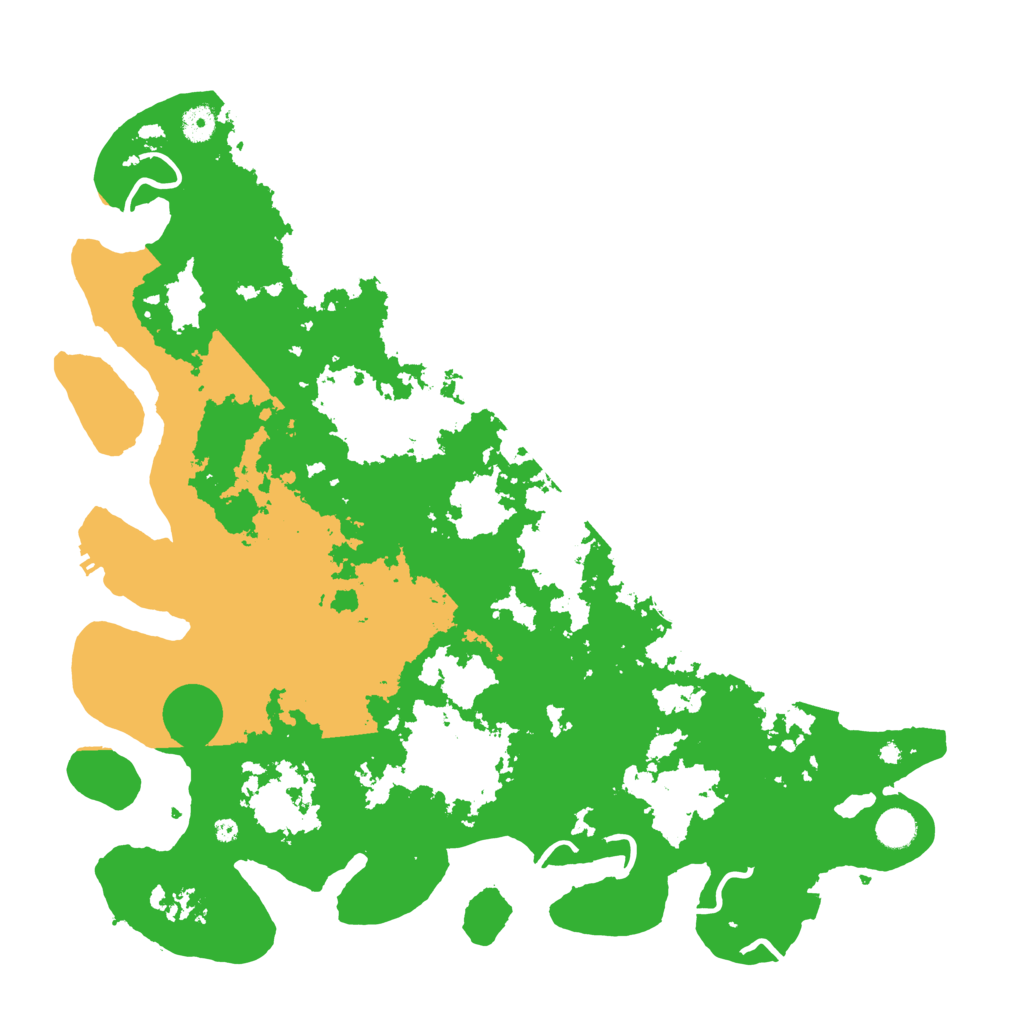 Biome Rust Map: Procedural Map, Size: 4500, Seed: 162