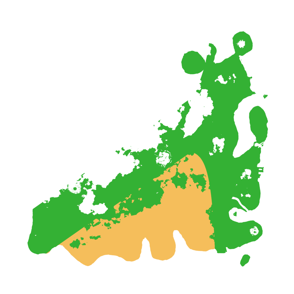 Biome Rust Map: Procedural Map, Size: 3500, Seed: 1134473919