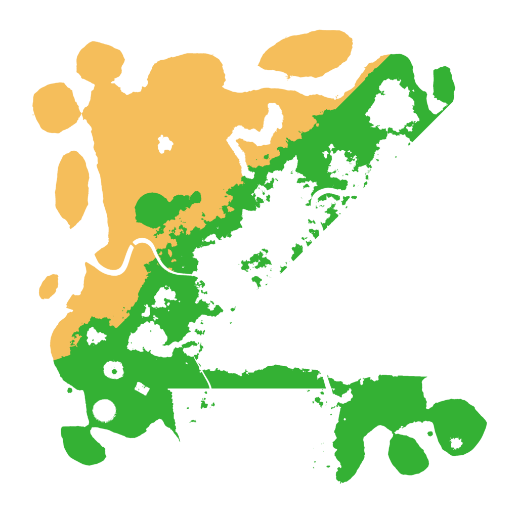 Biome Rust Map: Procedural Map, Size: 4000, Seed: 549842016