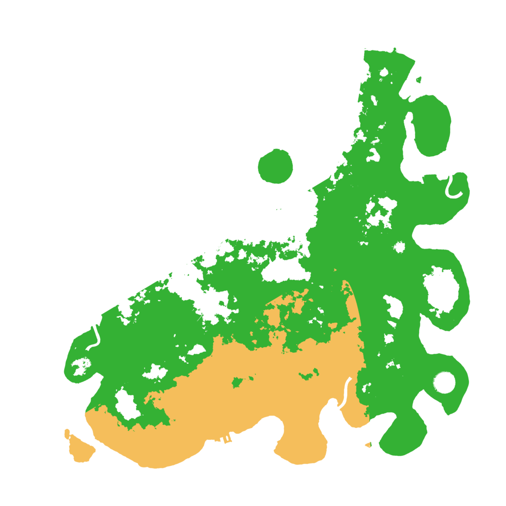 Biome Rust Map: Procedural Map, Size: 4100, Seed: 15431