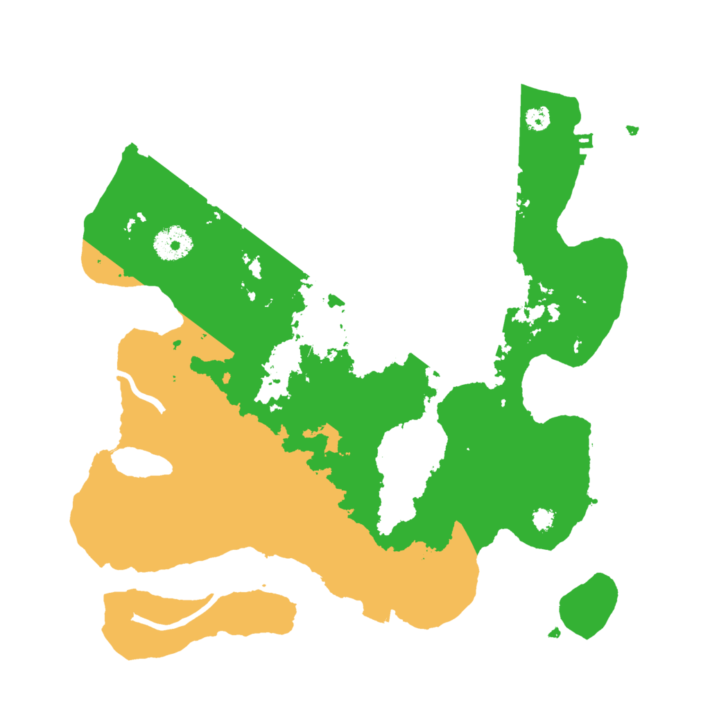 Biome Rust Map: Procedural Map, Size: 3000, Seed: 1631961093