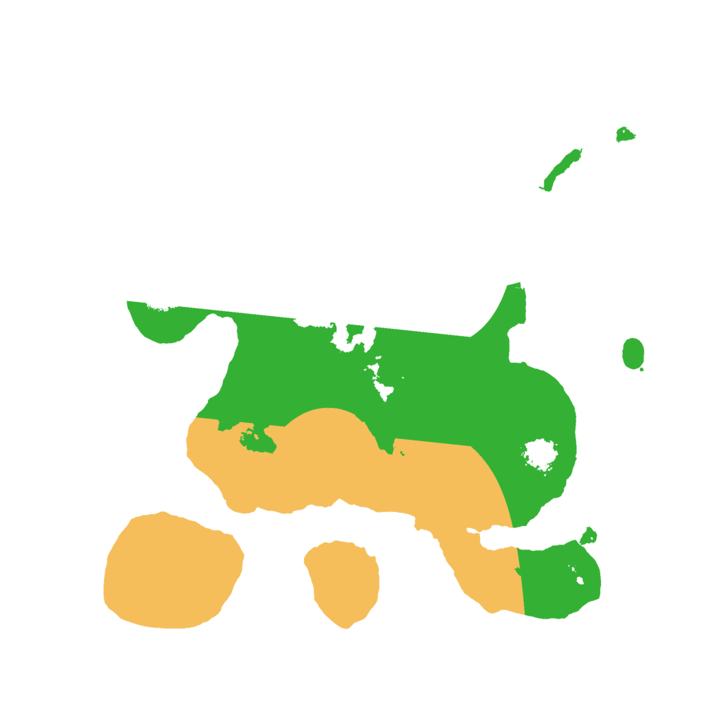 Biome Rust Map: Procedural Map, Size: 2050, Seed: 8971245