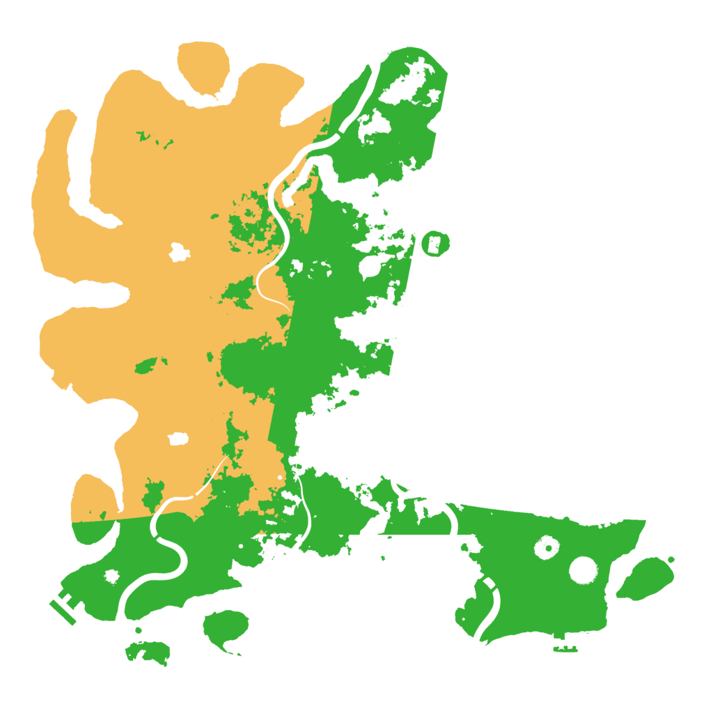 Biome Rust Map: Procedural Map, Size: 4500, Seed: 202683180